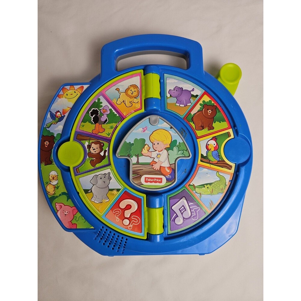 Fisher-Price Laugh & Learn Learning Zoo Animal Sounds Music Book Toy